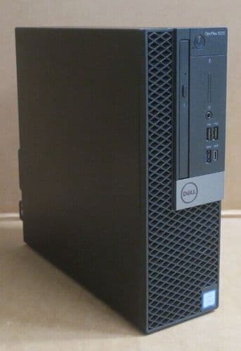 Dell Optiplex 5070 6C i5-9500 8GB Ram 2TB HDD 256GB SSD SFF Win10 Desktop PC
