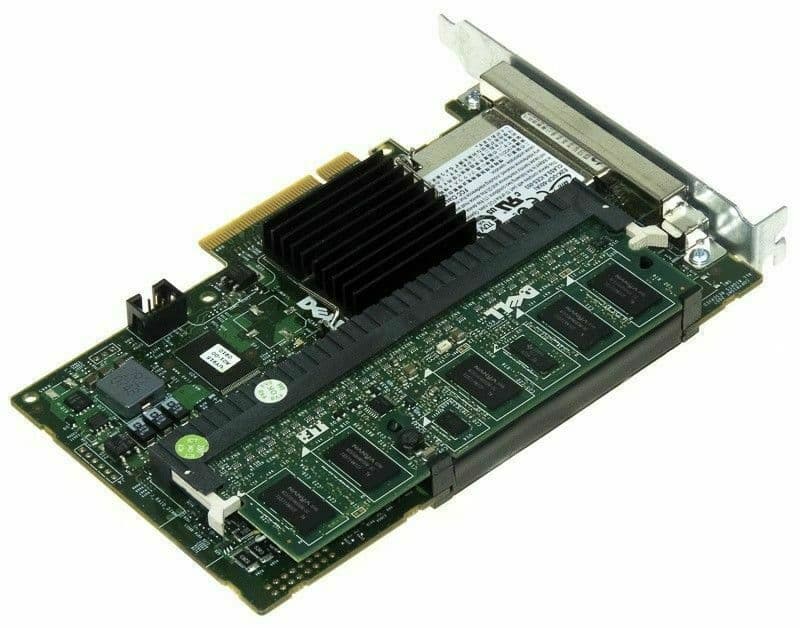 Dell PERC 6/E PCIE X8 SAS 3GB 512MB Cache RAID Controller Card Battery