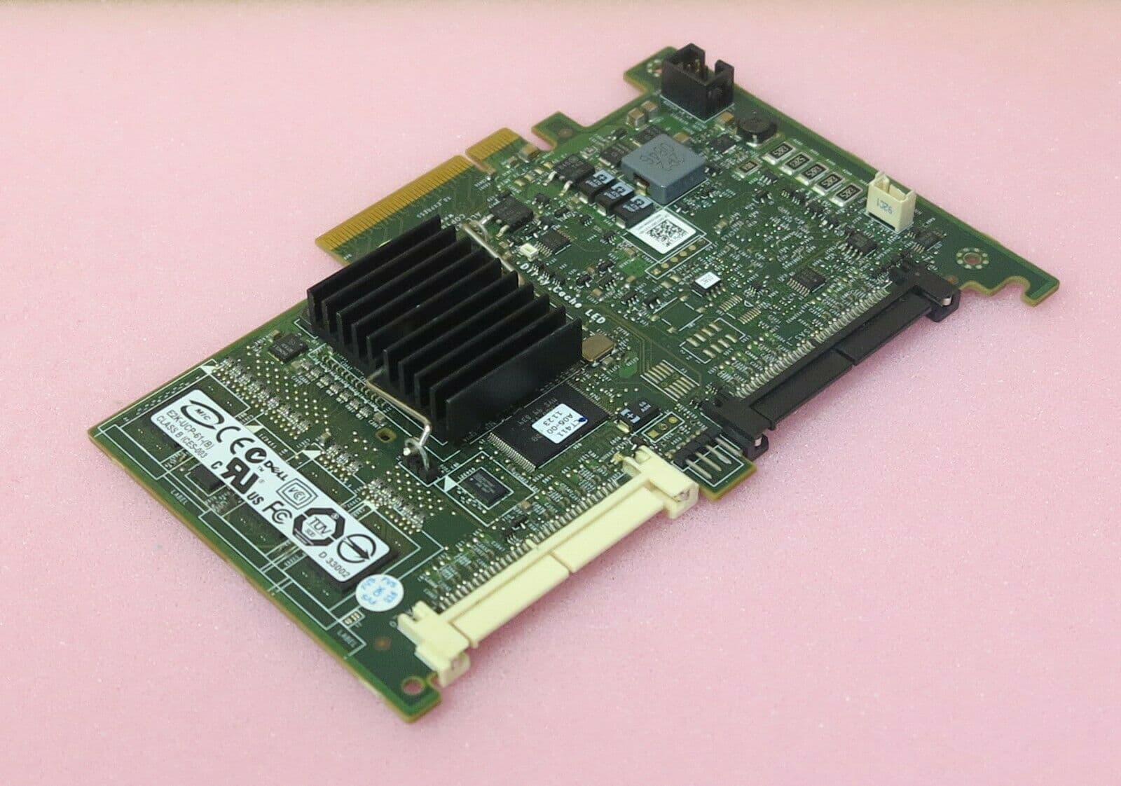 Dell PERC 6i PCIE 1 0 SAS SATA 3G 256MB Integrated RAID Controller Card H726F
