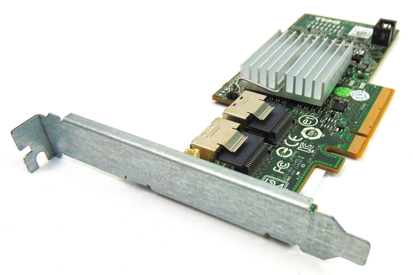 Dell PERC H200 PCIE 2 0 x8 SAS 6GB/s Integrated RAID Controller Card 47MCV