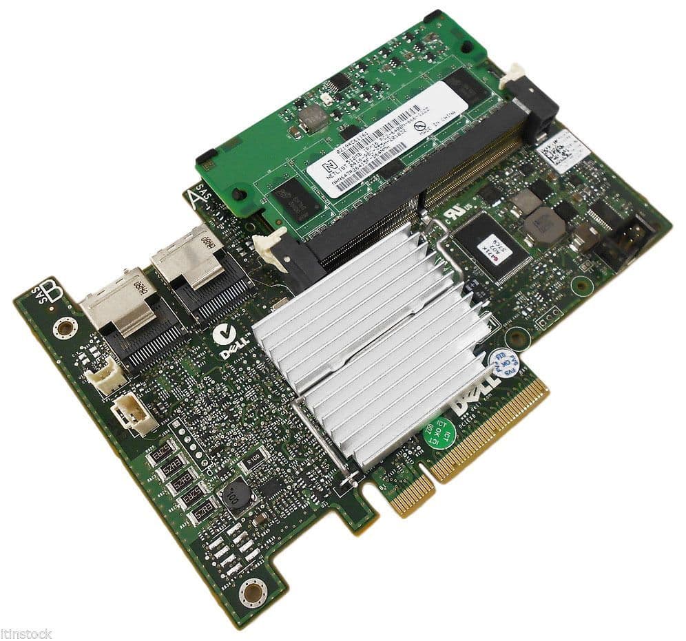 Dell PERC H700 512MB SAS RAID Controller R374M for RAID levels 0/1/5/6