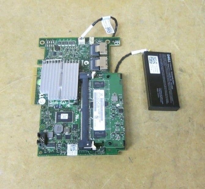 Dell PERC H700 512MB SAS RAID Controller R710 XXFVX With Battery And Cable