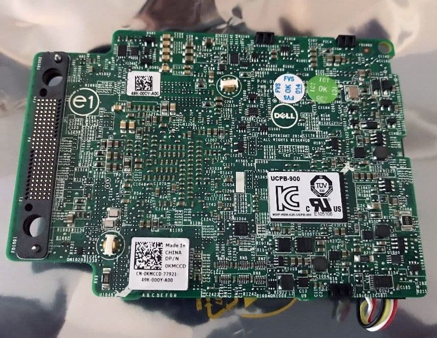 Dell PERC H730 Mini Mono 1GB NV 12Gb/s SAS 6Gb/s SATA RAID Controller