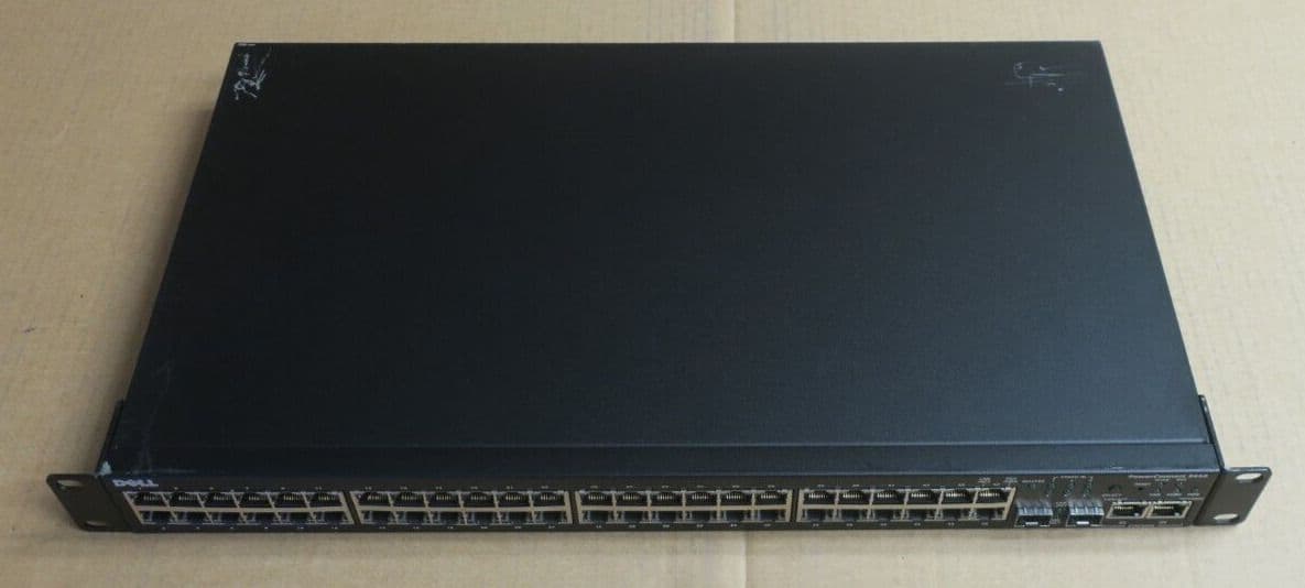 Dell PowerConnect 3448 48x 10/100Mbps RJ45 2x 1GbE RJ45 2x 1GE SFP 1U ...