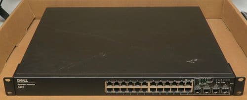 Dell Powerconnect 6224 24 Port Managed Gigabit Ethernet Network Switch RN856