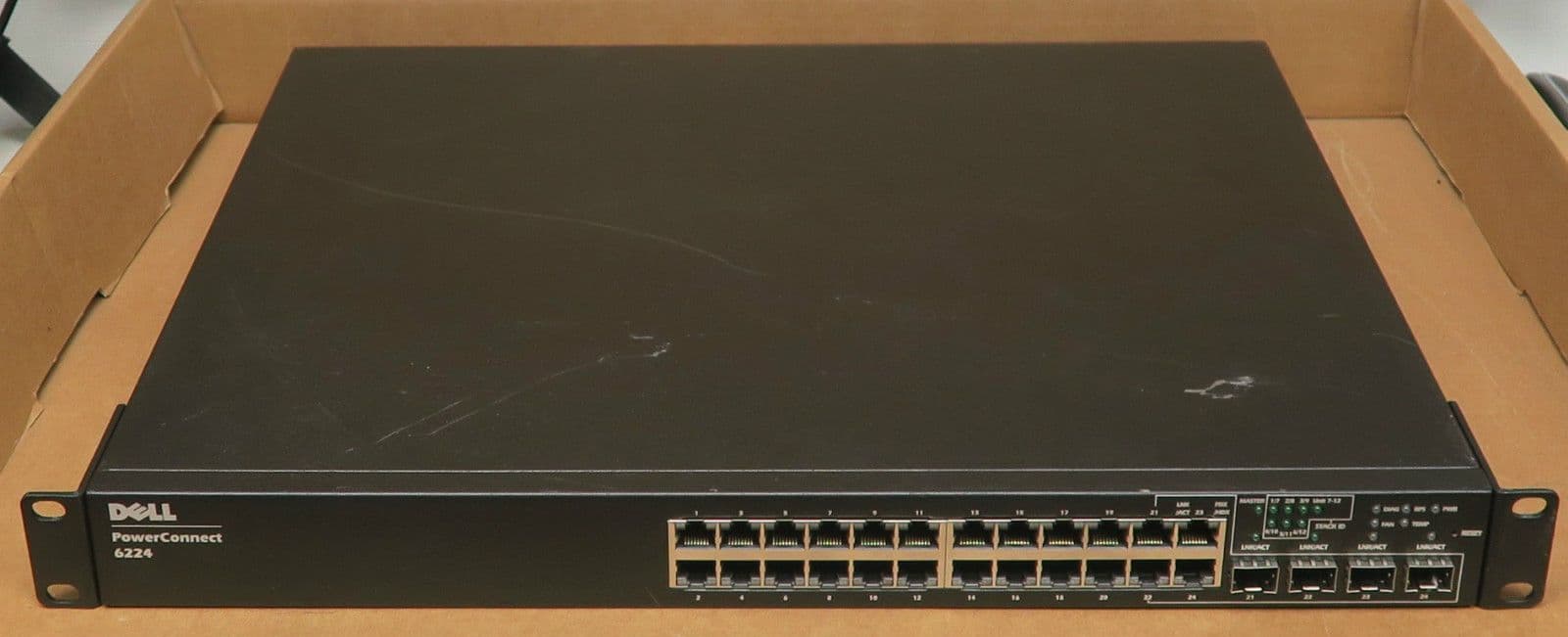 Dell Powerconnect 6224 24 Port Managed Gigabit Ethernet Network Switch ...