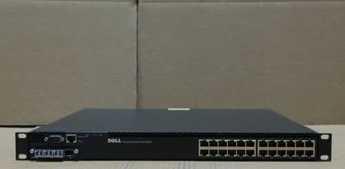 Dell PowerConnect B-FCX624 - 24 Port Ethernet Rackmount Network Switch W8WNP
