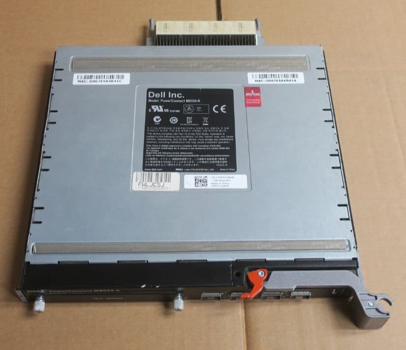 Dell PowerConnect M8024-k 4x ext SFP 16x Int Ports 1/10GbE