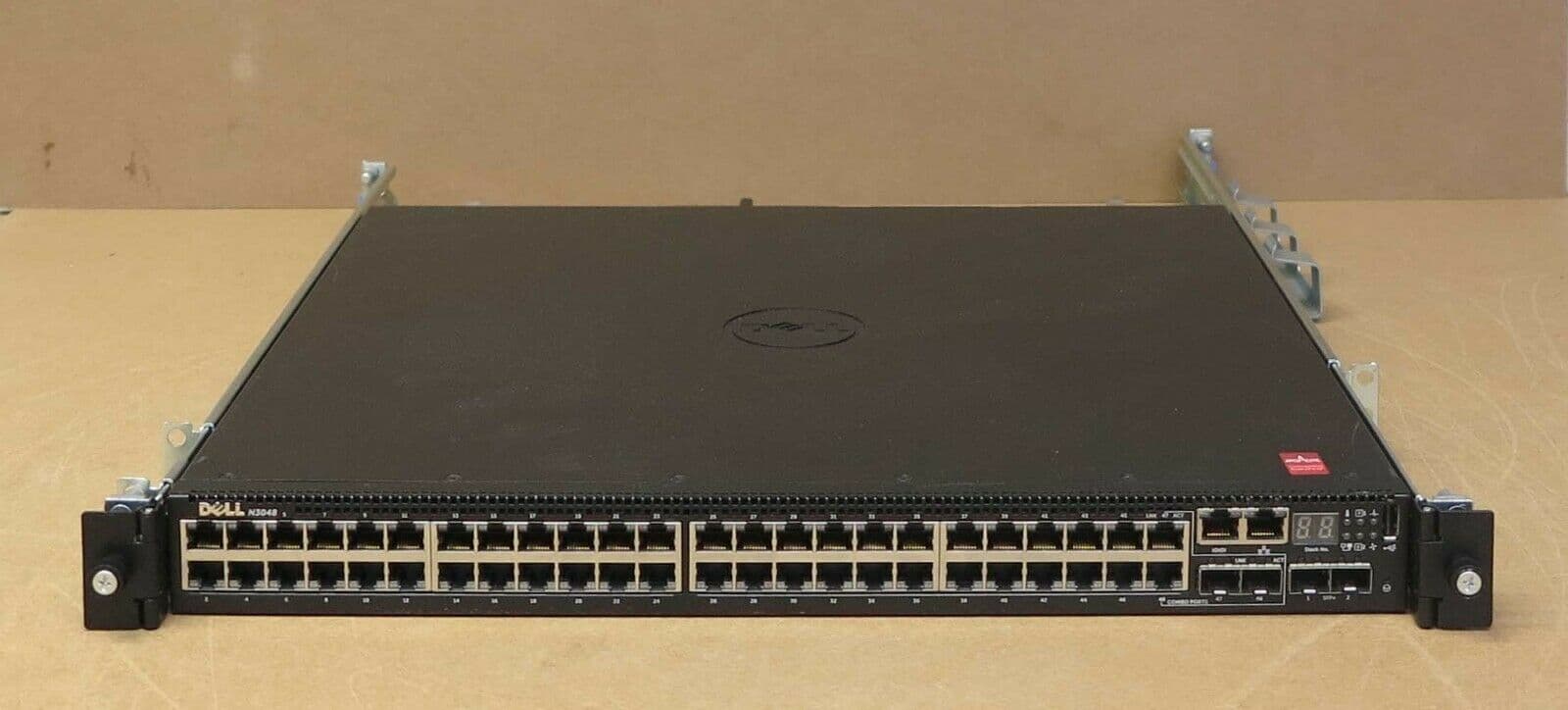 Dell PowerConnect N3048 48-Port 1GbE L3 Managed Network Switch F to R Rails