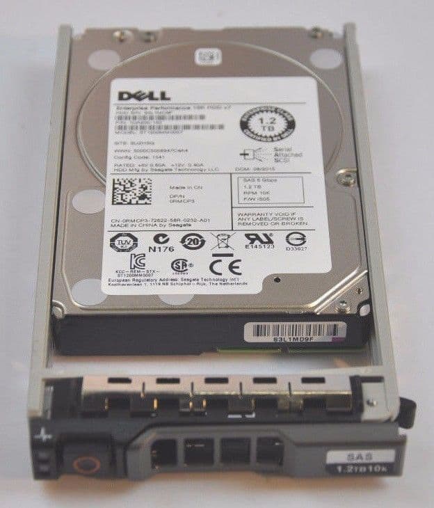 Disco Duro Dell 1.2tb 6g 10k 2.5 Sff Sas Dell 0rmcp3 Rmcp3 | Envío Gratis