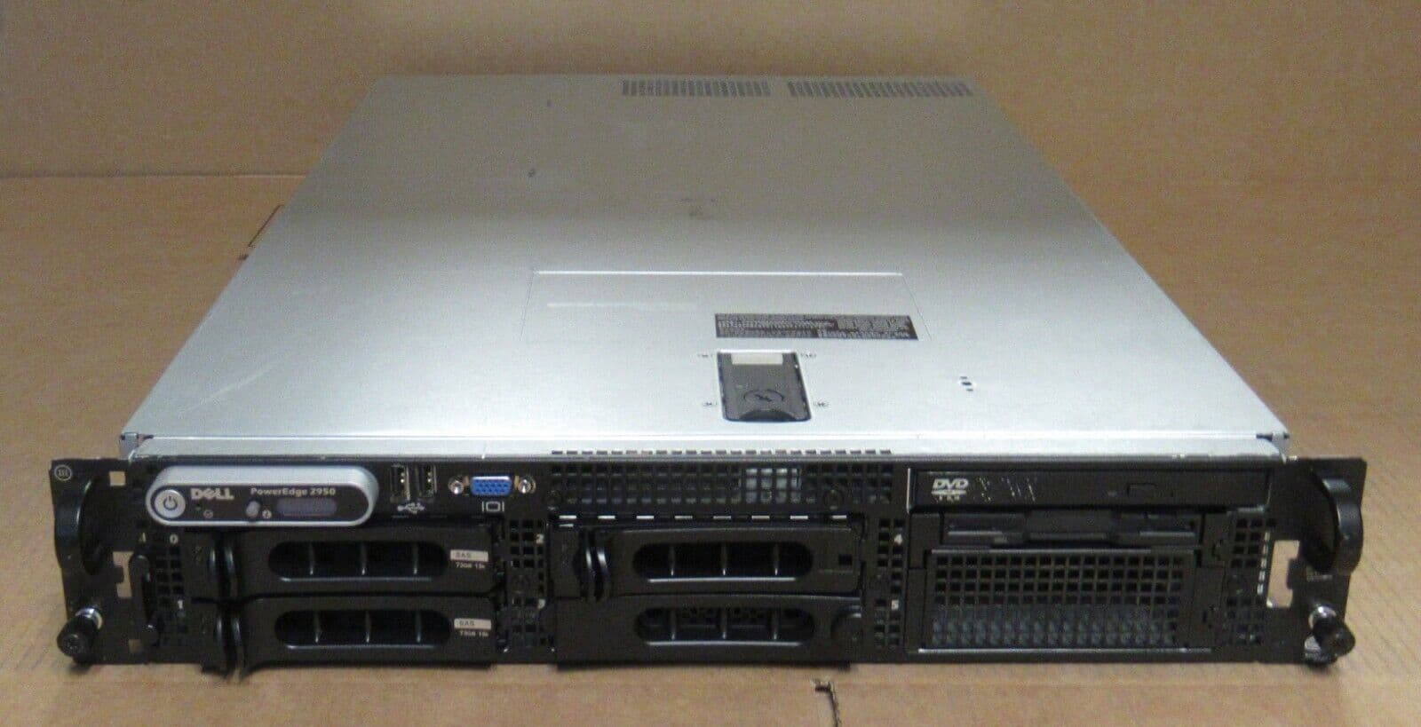 Dell Poweredge 2950 2x 4C L5420 2 50GHz 32GB Ram 3x 73GB HDD PERC 6i 2U