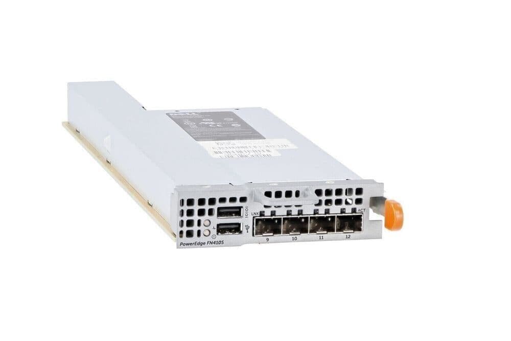 Dell PowerEdge FN410s 4-Port 10GbE SFP FX2 I/O Aggregator Module T6W0J ...