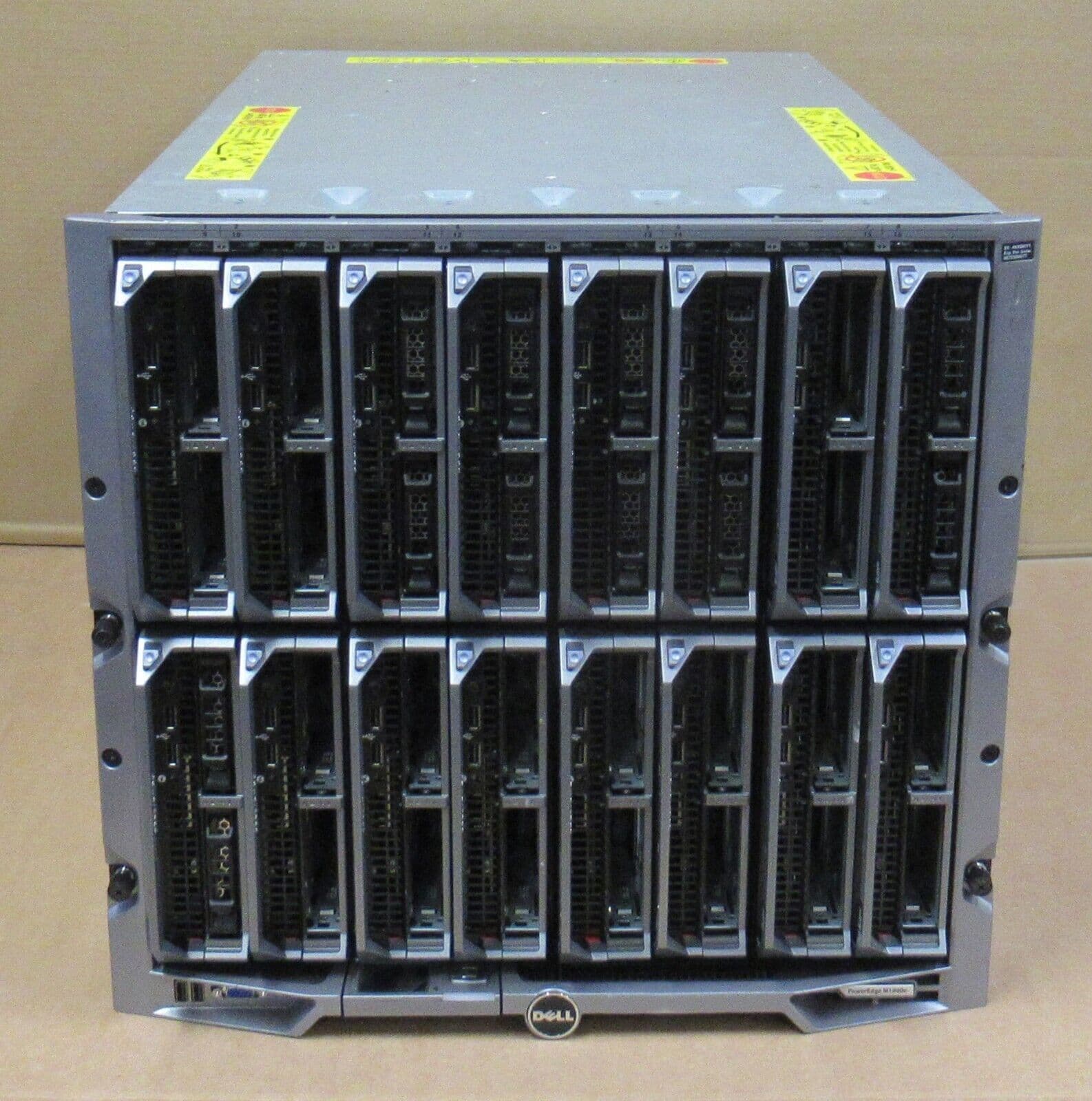 Dell PowerEdge M1000E Chassis W/ 16x M620 Blade Server 32x E52680v2