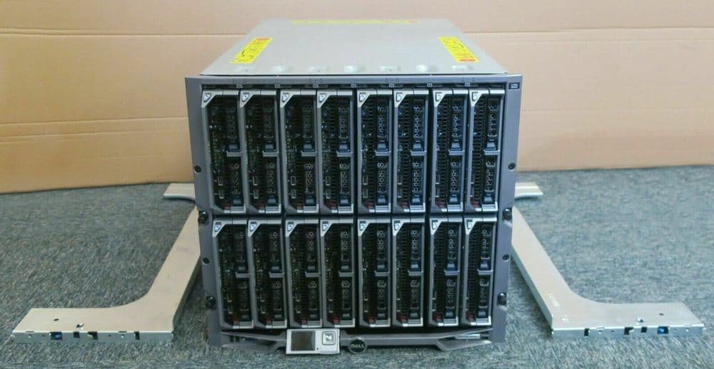 Dell PowerEdge M1000E Chassis with 16 x PowerEdge M630 Blade Servers CTO