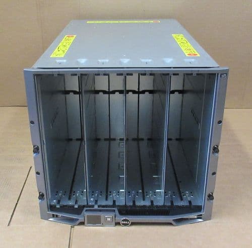 Dell PowerEdge M1000e V1.1 16-Slot Blade Chassis 2x M6220 Switch 2x CMC 6x PSU