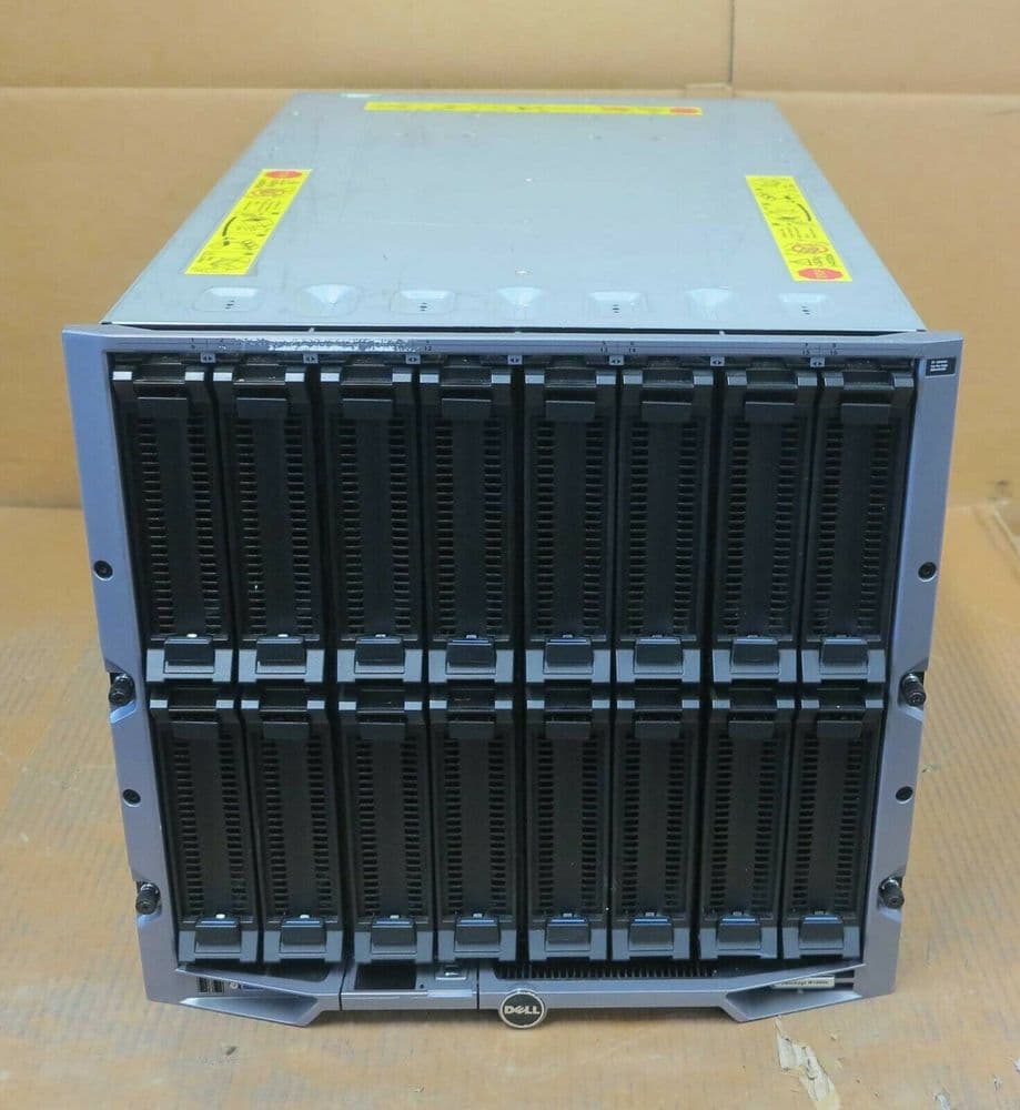 Midplane Power Module Server Dell PowerEdge M1000e V1 1 16-Slot Blade Server Chassis Enclosure 6x ...