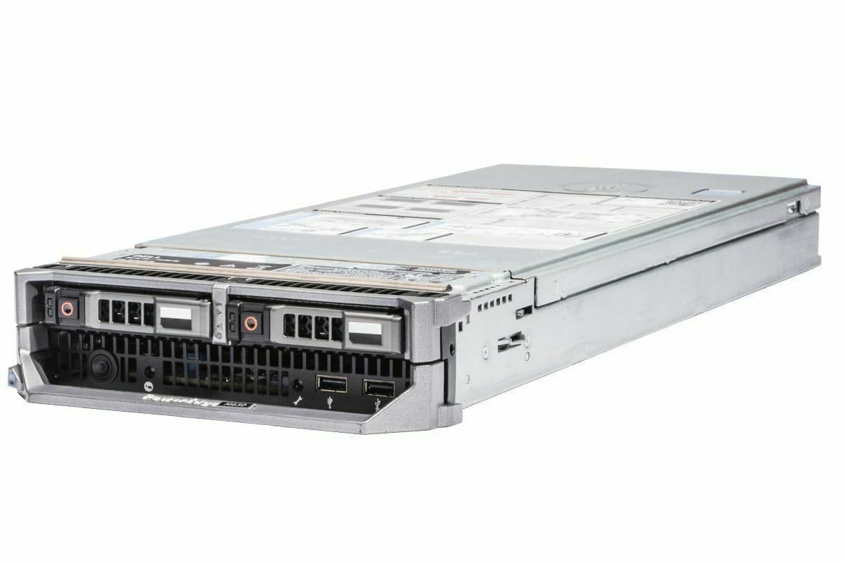 Dell PowerEdge M630 Blade Server 2x 6Core E52620v3 2 4GHz 32GB Ram 2x