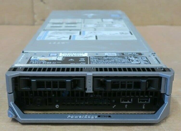 Dell PowerEdge M630 Blade Server 2x 6Core E52643v3 3 40GHz 256GB RAM