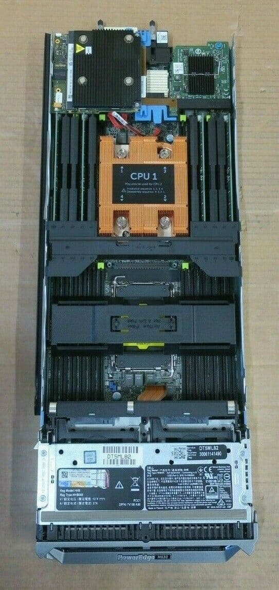M630 Intercom Dell PowerEdge M630 Blade Server 2x Intel XEON E5-2683v4 16-CORE 256GB ...