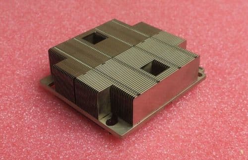 Dell PowerEdge M640 CPU1 100mm Screw Down Heatsink - PCV7W + CPU Frame XPDVP