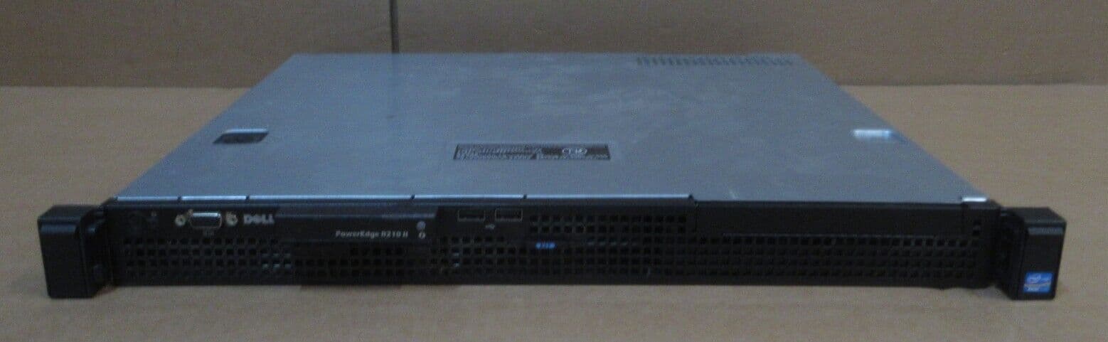 Dell PowerEdge R210 II Xeon E3-1220v2 3 10GHz 16GB RAM 2 7TB HDD 1U ...