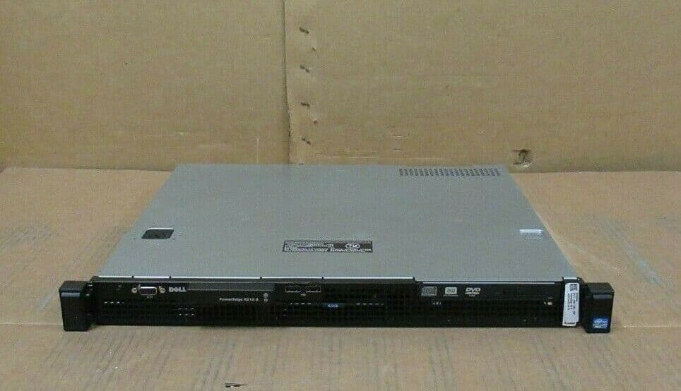 Dell Poweredge R210 II Xeon Quad Core E31260L 2 40GHz 16GB 2 x 1TB 1U