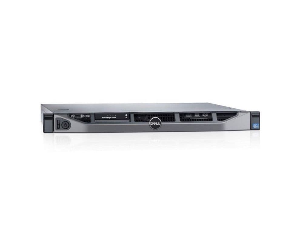 Dell PowerEdge R220 Xeon Quad-Core E3-1220v3 3 1GHz 8GB 2x 300GB HDD 1U ...