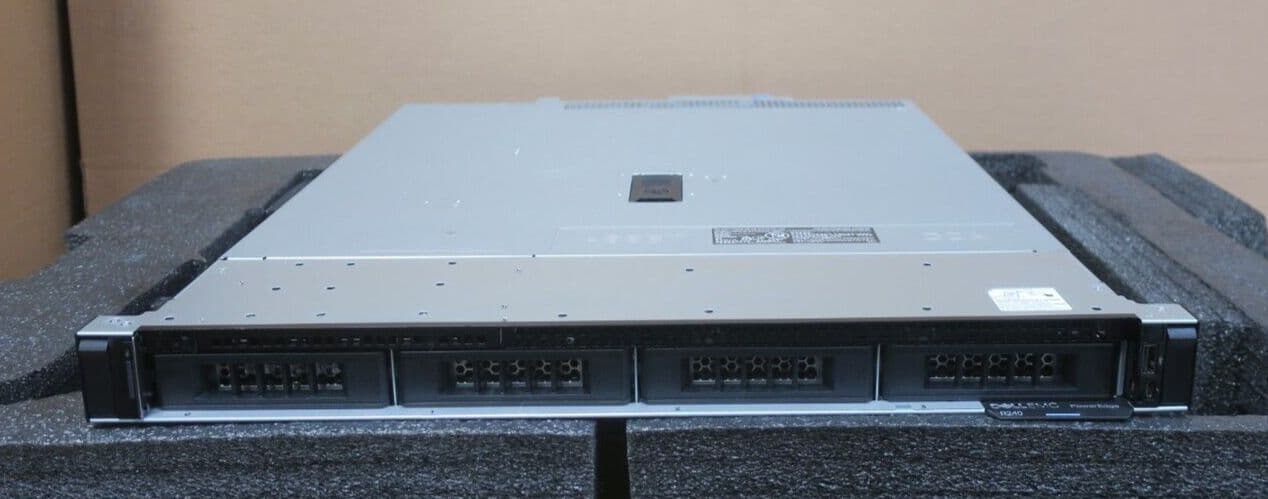 Dell PowerEdge R240 Quad-Core E-2234 16GB Ram 1TB HDD 4x 3 5