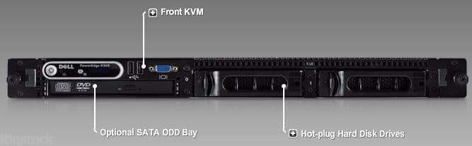 Dell PowerEdge R300 Dual-Core XEON 3 0GHz 4GB 500GB 1u VT VMware 1U ...