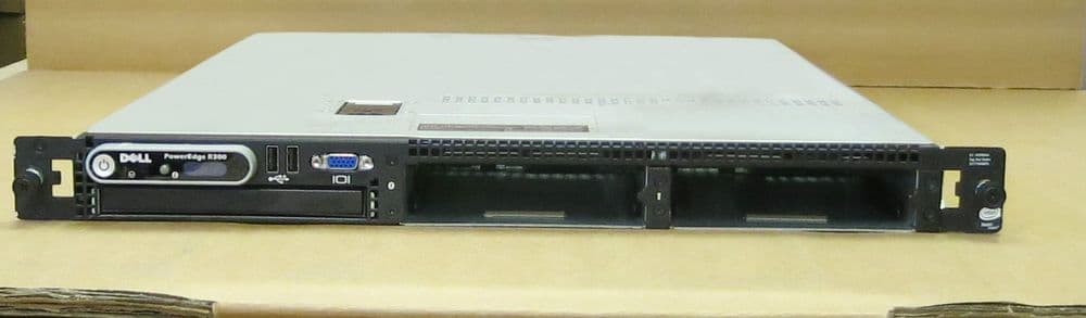 Dell PowerEdge R300 Dual-Core XEON 3 0GHz 4GB Ram 2TB RAID 1U Rack Server 1