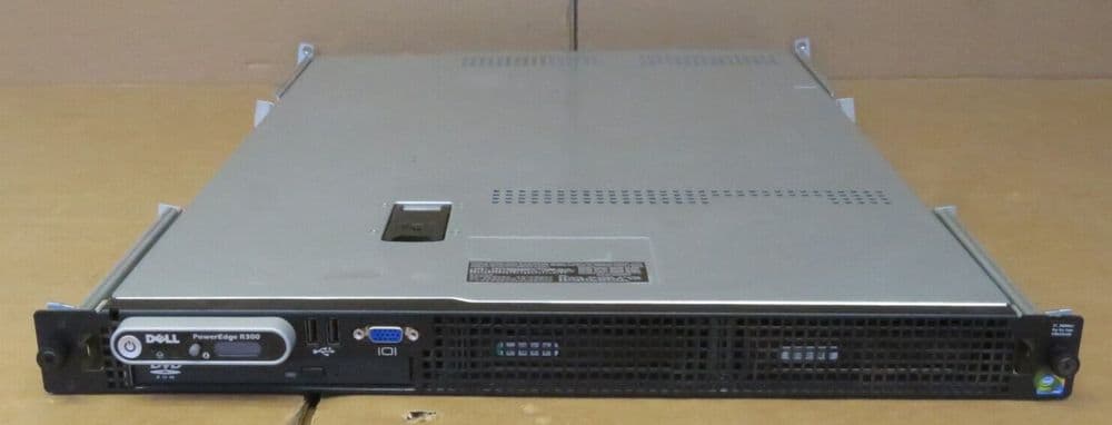 Dell PowerEdge R300 Xeon L5410 2 33GHz 12GB RAM 2 x 146GB HDD 1U Rack ...