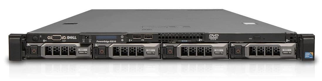 Dell PowerEdge R310 Xeon Quad-Core X3480 3 06GHz 8GB RAM 2x 1TB HDD 1U ...