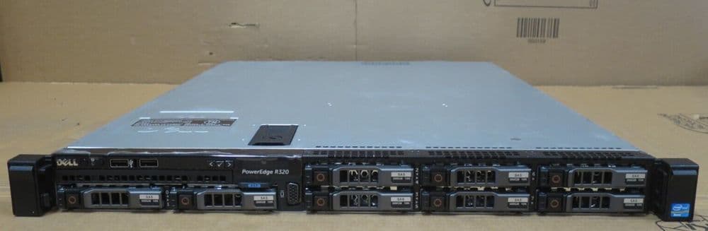 Dell PowerEdge R320 6C E5-2430 2 20GHz 24GB Ram 8x 300GB 10K HDD 1U Server