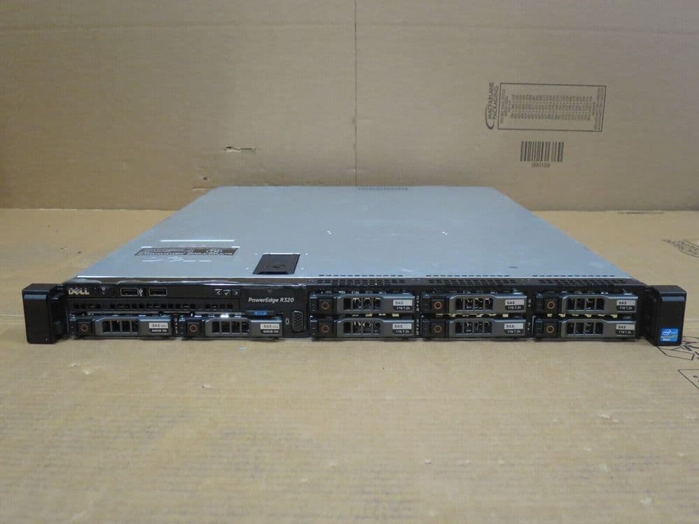 Dell PowerEdge R320 6C E5-2430v2 2 50GHz 24GB Ram 2x 600GB 6x 1TB HDD ...