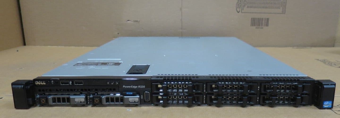 Dell PowerEdge R320 6Core E5-2430 2 2GHz 24GB Ram 600GB 10K HDD PERC 1U ...
