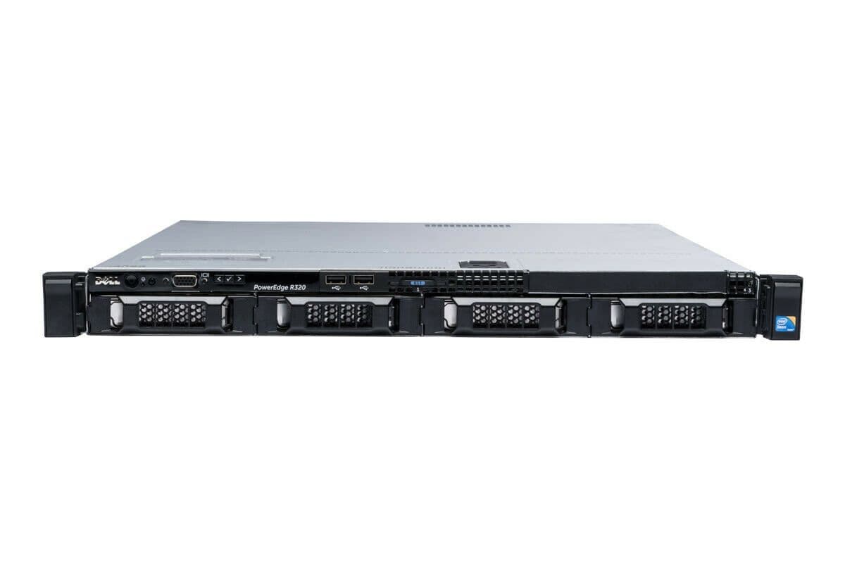 Dell PowerEdge R320 CTO 1U Server E5-2400 v1/v2 Series CPU 6-DIMM 4x 3 ...