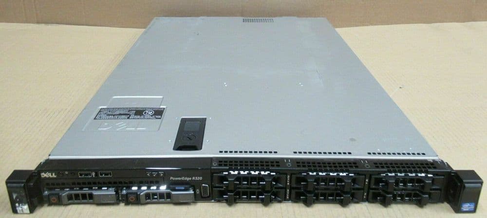 Dell PowerEdge R320 Six-Core E5-2430v2 2 50GHz 56GB Ram 2x 300GB HDD 1U ...