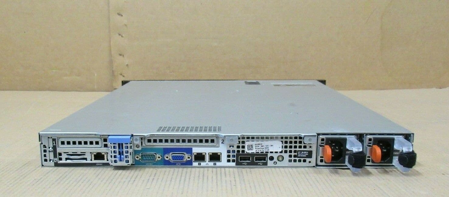 Dell PowerEdge R320 Six-Core Xeon E5-2430v2 2 50GHz 96GB RAM RAID 1U Server