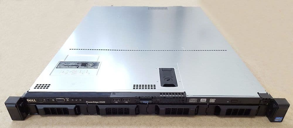 Dell PowerEdge R320 Xeon SIX-Core E5-2440 2 4GHz 16GB Ram 1U Rack Mount ...