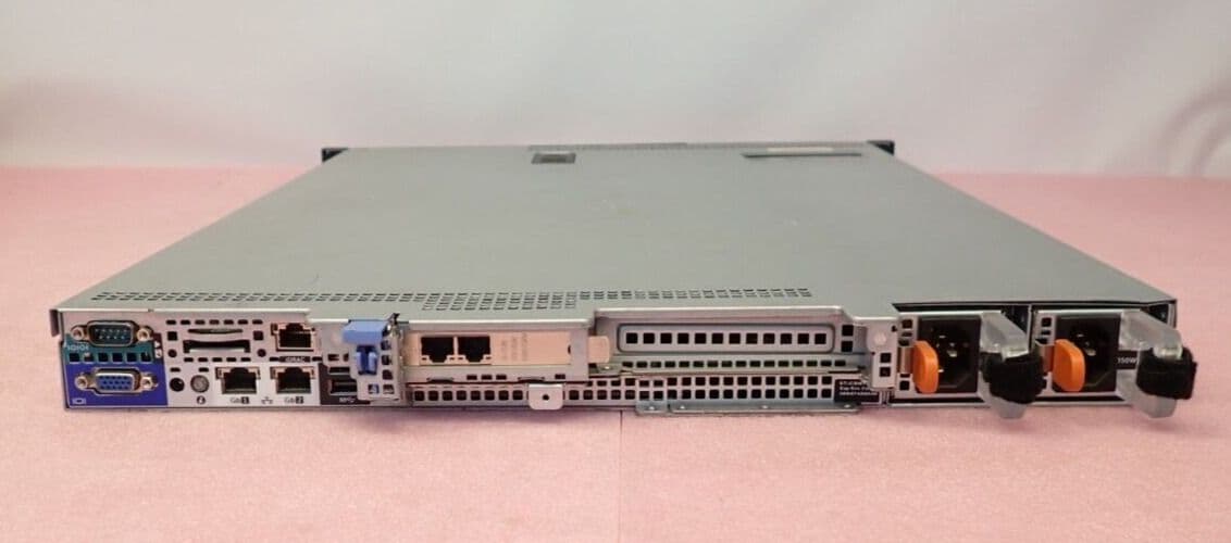Dell Poweredge R330 Rear Panel Dell PowerEdge R330 Quad-Core E3-1270V5 2x 8GB DDR4 RAM 4x 3 5