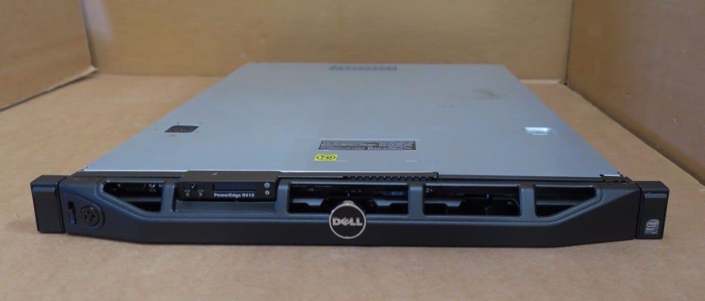 Dell PowerEdge R410 2 x QUAD XEON X5570 2 93GHz 32Gb Ram SAS 1U Rack server