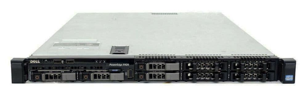 Dell PowerEdge R420 Six-Core E5-2430L 2 0GHz 8GB Ram 4x 1TB HDD 1U Rack ...