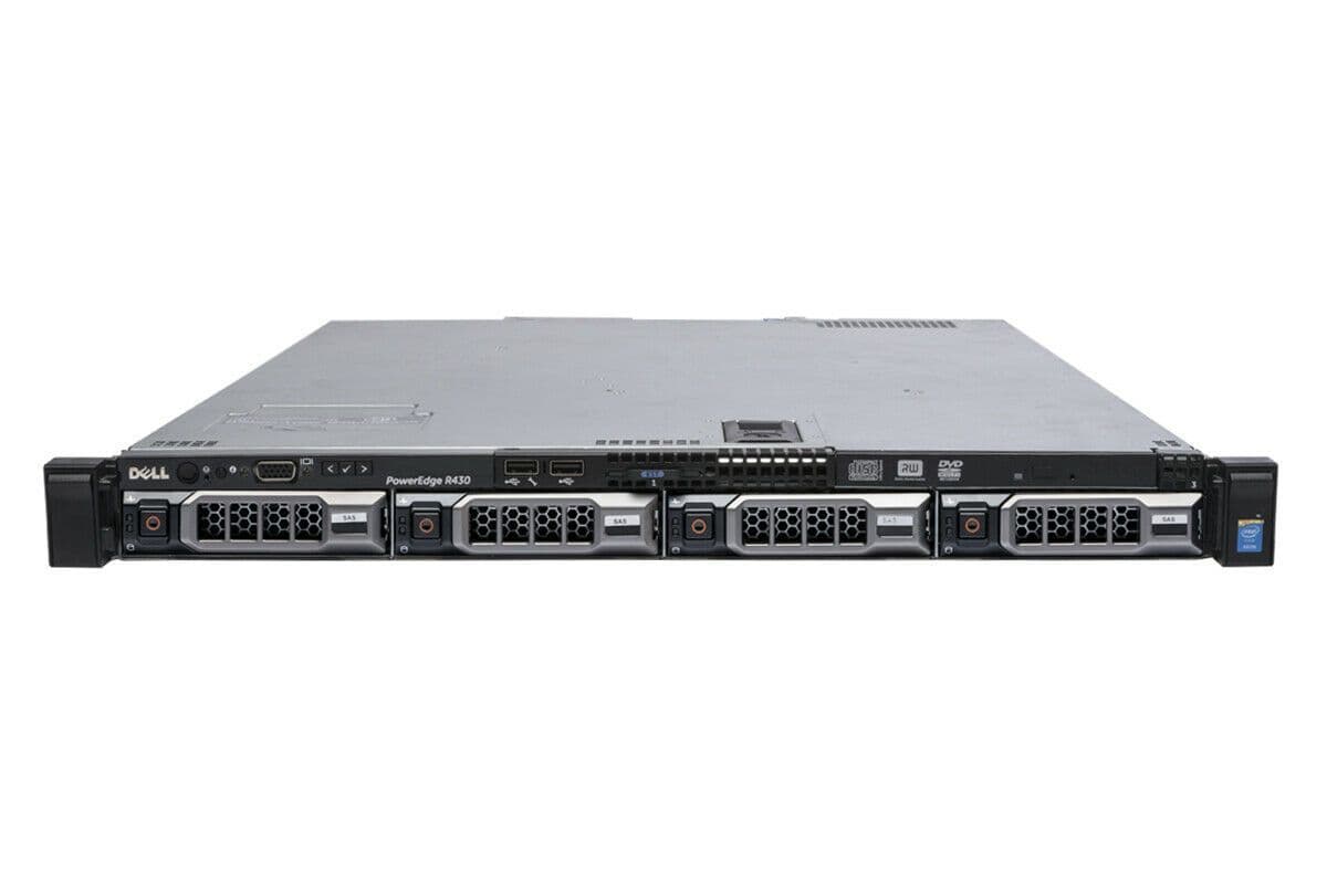 Dell PowerEdge R430 2x 6-Core E5-2620v3 2 40GHz 32GB Ram 4x 1 2TB