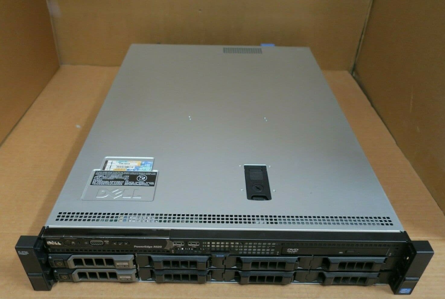 Dell PowerEdge R520 Quad-Core Xeon E5-2407 2 2Ghz 96GB 2 x 300GB 2U ...