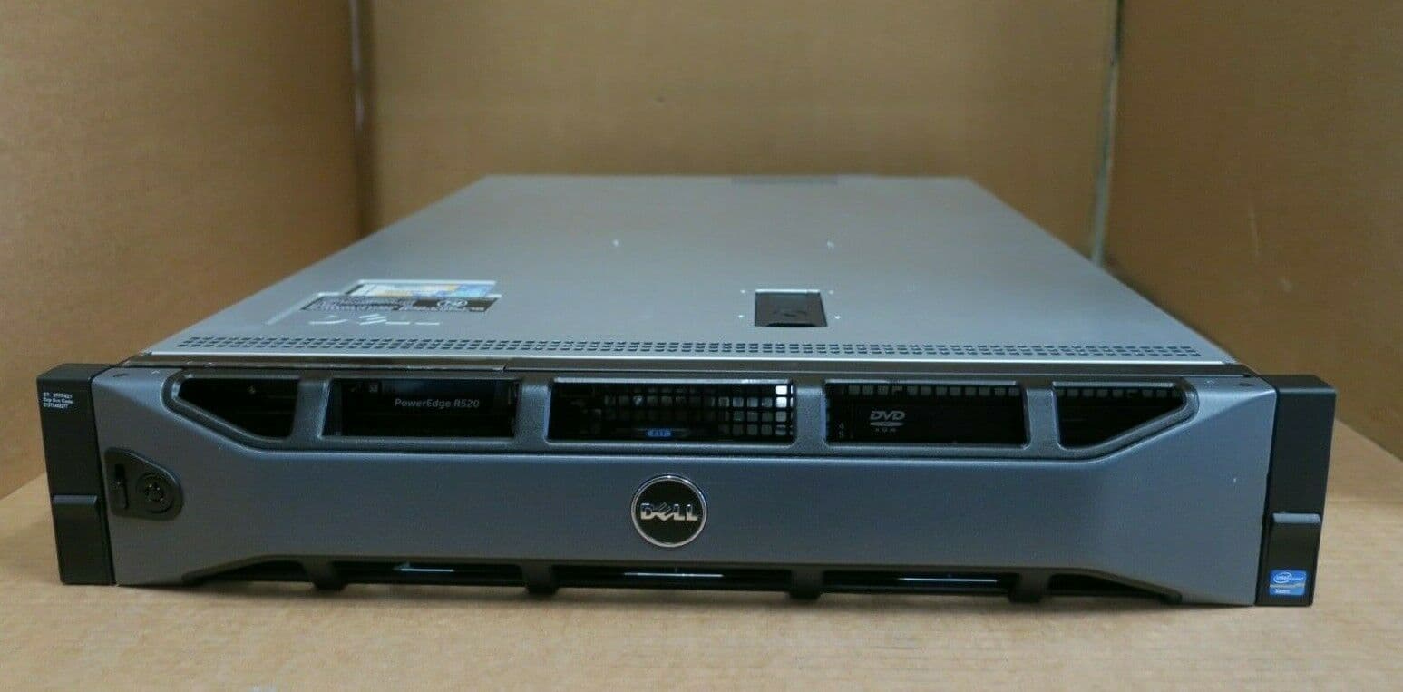Dell PowerEdge R520 Quad-Core Xeon E5-2407 2 2Ghz 96GB 2 x 300GB 2U ...
