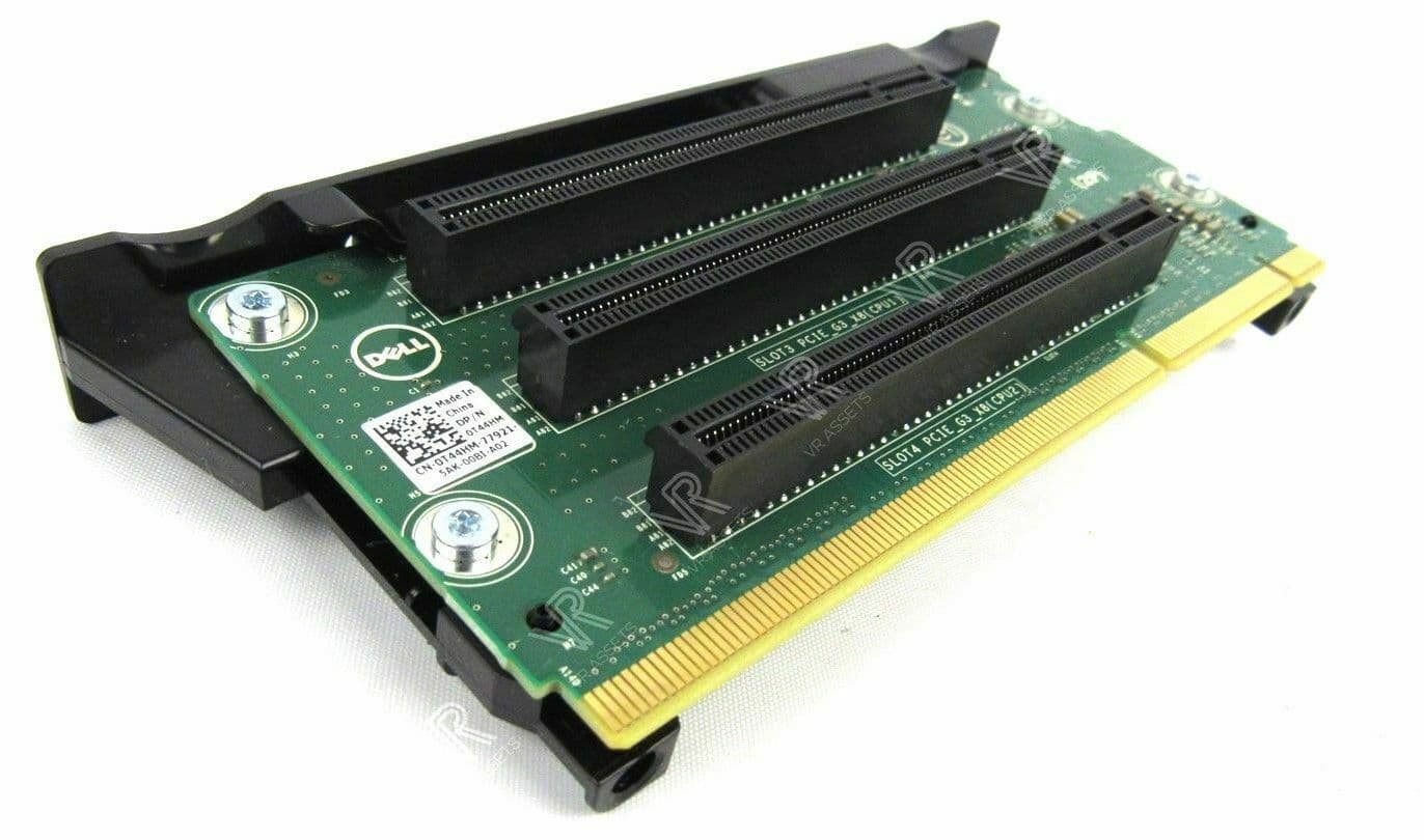 Dell PowerEdge R520 Riser Card 2 Riser Board 2 Dual PCI-E X8 T44HM SLT2 ...