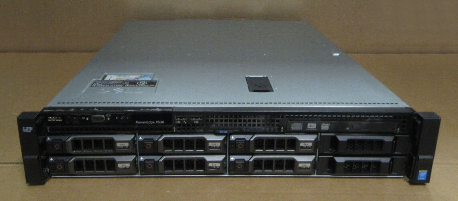 Dell PowerEdge R530 2x Intel 8-Core E5-2630v3 32GB DDR4 RAM 8-Bay 2U ...