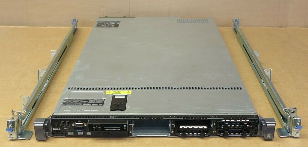 Dell PowerEdge R610 1x Xeon 6-Core E5645 2 4GHz 192GB RAM 1U Rack Server