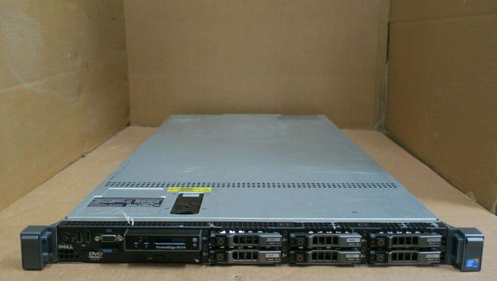 Dell PowerEdge R610 2 x E5620 2 40GHz 96GB Ram 2 5