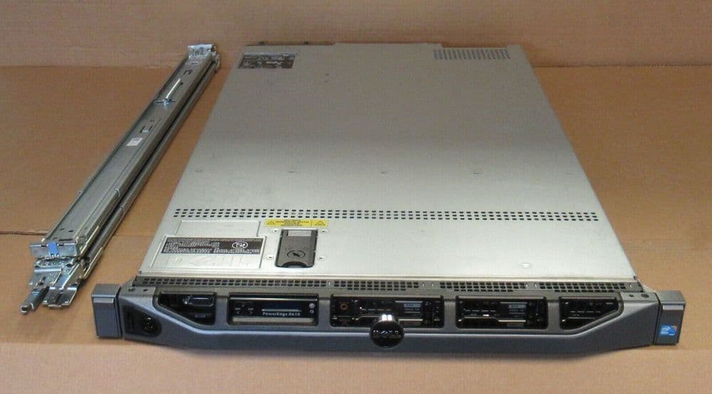 Dell PowerEdge R610 2x Xeon 6-Core X5670 2 93GHz 12GB Ram 6x 300GB HDD ...